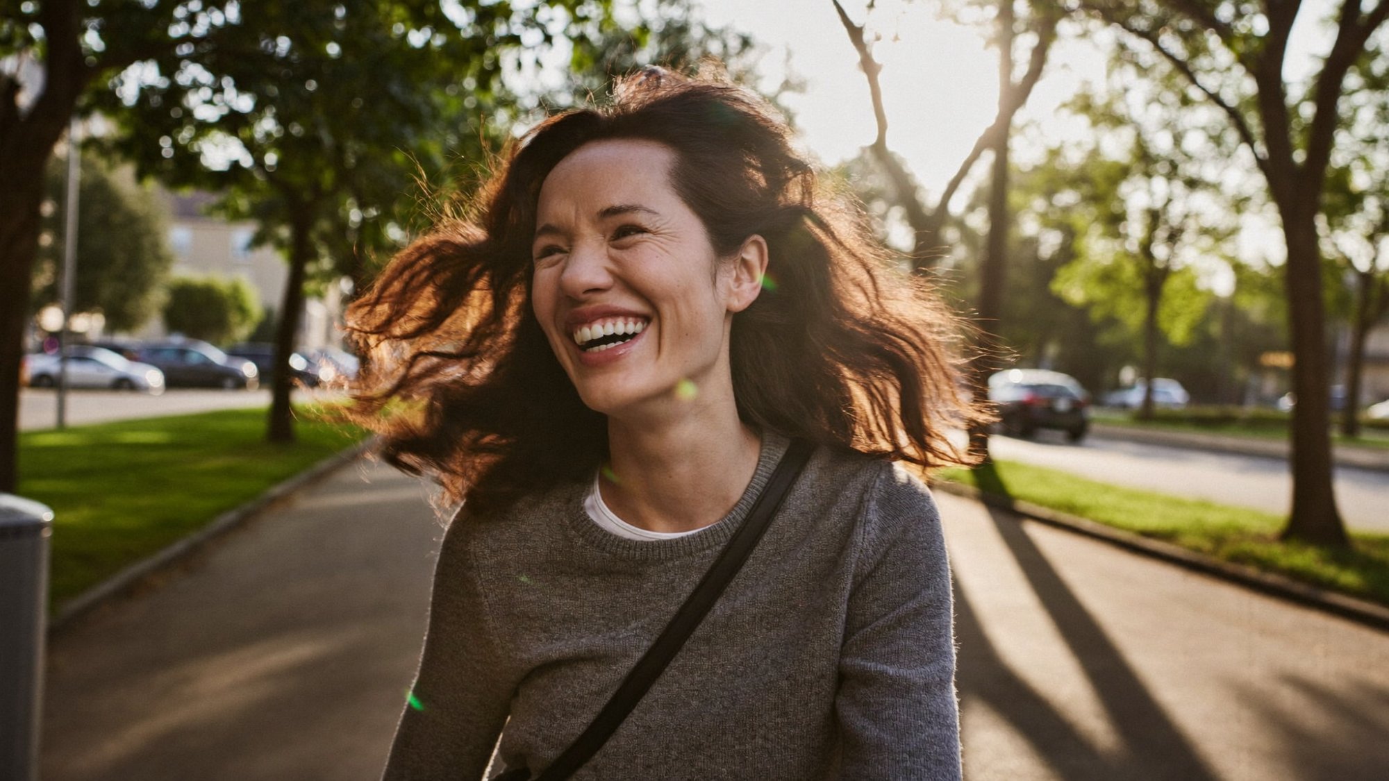 Woman with full, healthy hair after a Studio T Salon hair topper consultation in Crystal Lake
